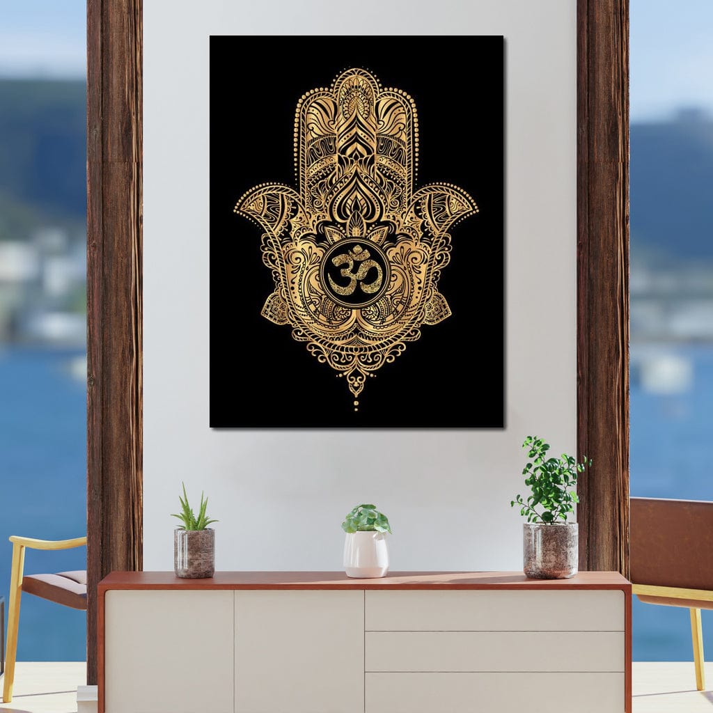 Hand of Fatima Canvas Wall Art