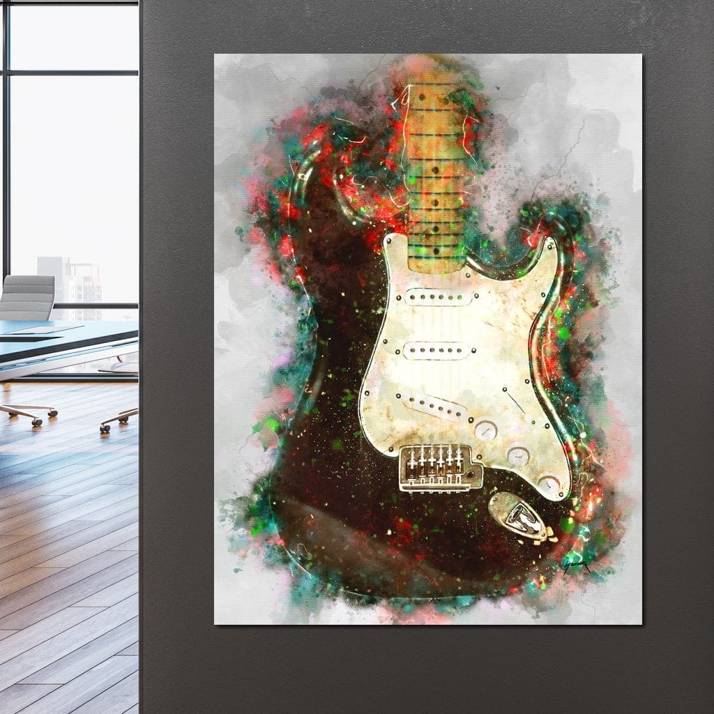 Eric Clapton's Guitar Canvas Wall Art
