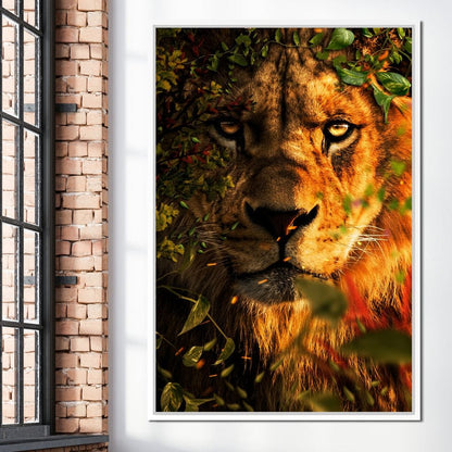 The Great King Canvas Wall Art