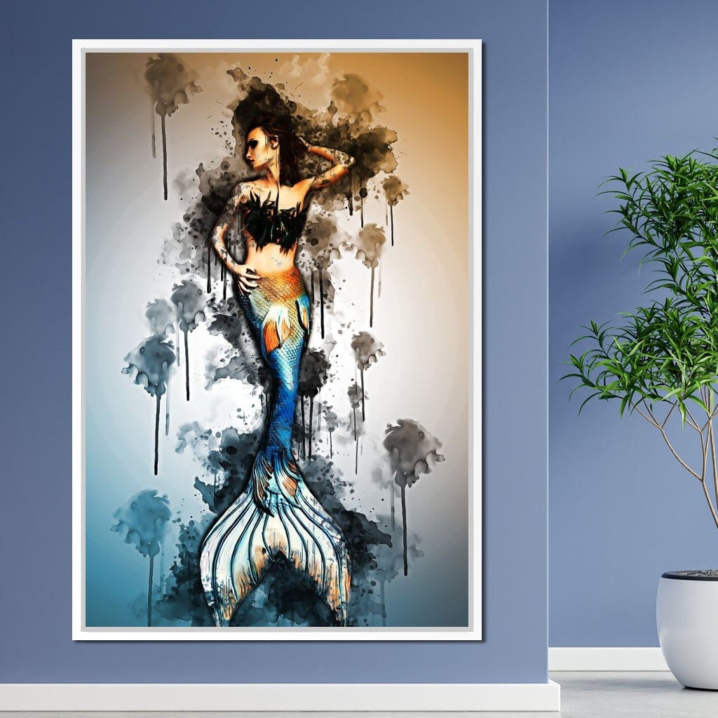Mermaid Canvas Wall Art