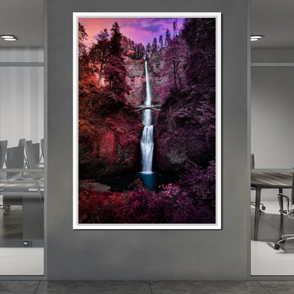 Colorful Falls Canvas Wall Art