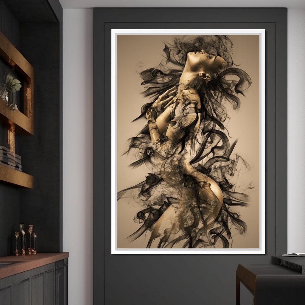 The Smoke Collection 01 Canvas Wall Art