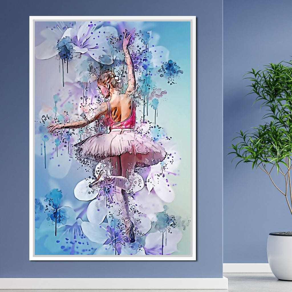 Floral Dance Canvas Wall Art