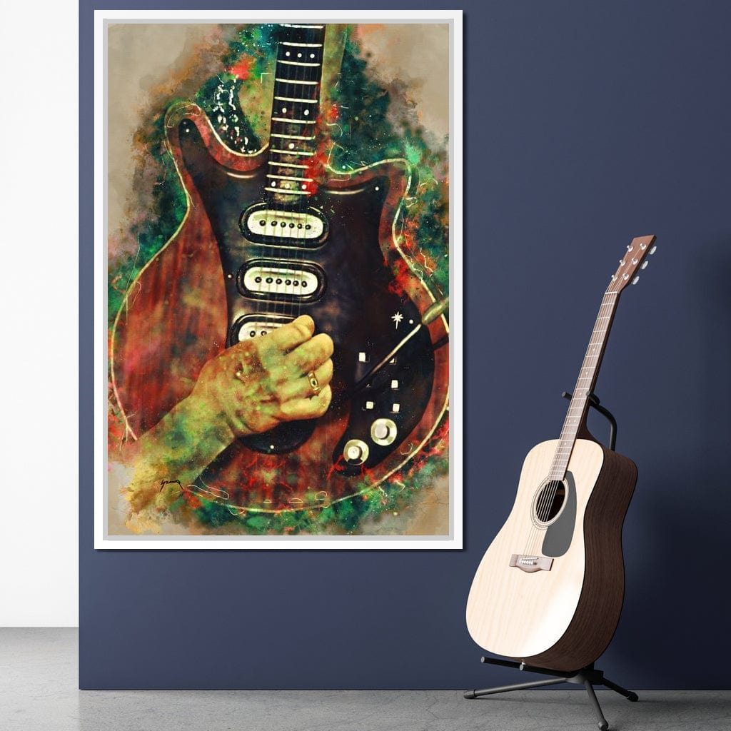 Brian May's Guitar Canvas Wall Art