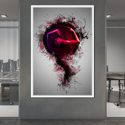 Artistic Female Concept Art Canvas Wall Art