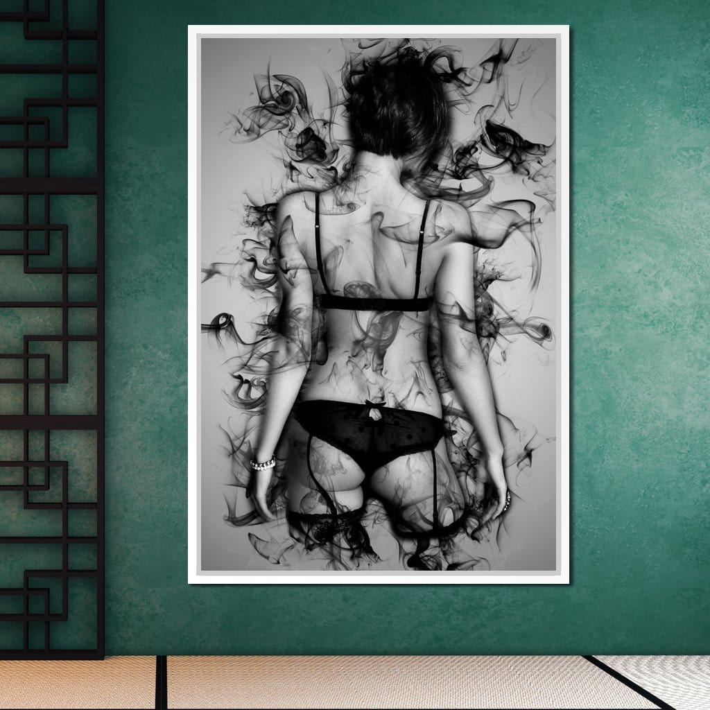 The Smoke Collection 04 Canvas Wall Art