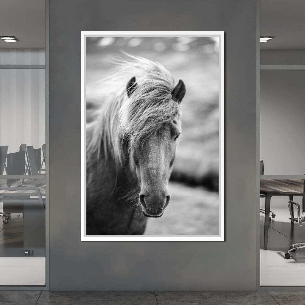 Icelandic Horse Canvas Wall Art