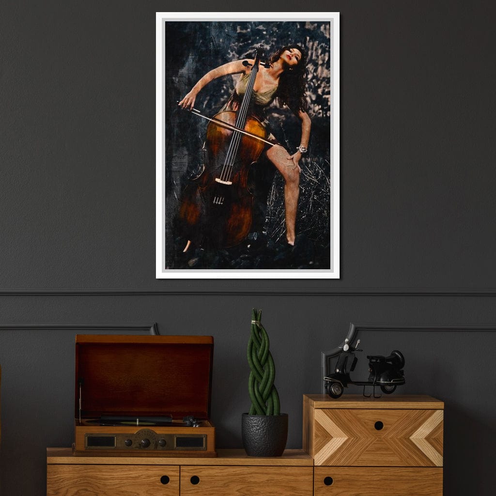Classic Newspaper Art Canvas Wall Art