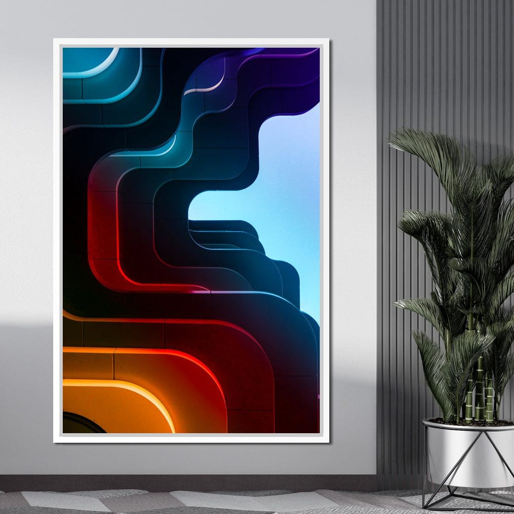 Abstract Architecture 01 Canvas Wall Art