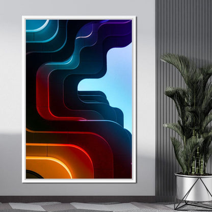 Abstract Architecture 01 Canvas Wall Art