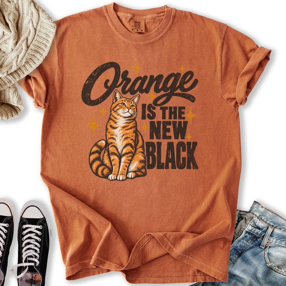 Orange New Black Relaxed Tee