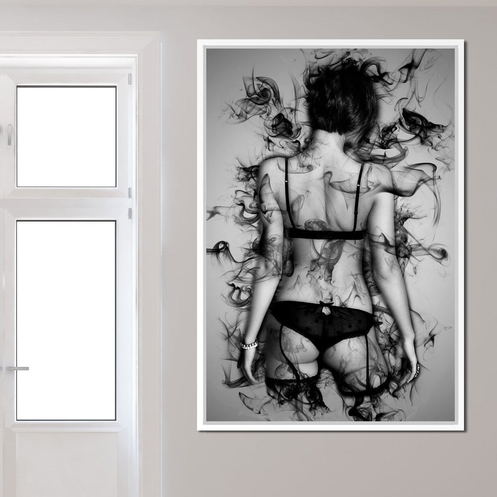 The Smoke Collection 04 Canvas Wall Art