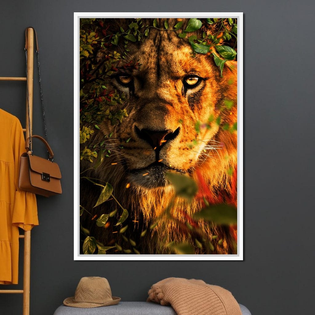 The Great King Canvas Wall Art