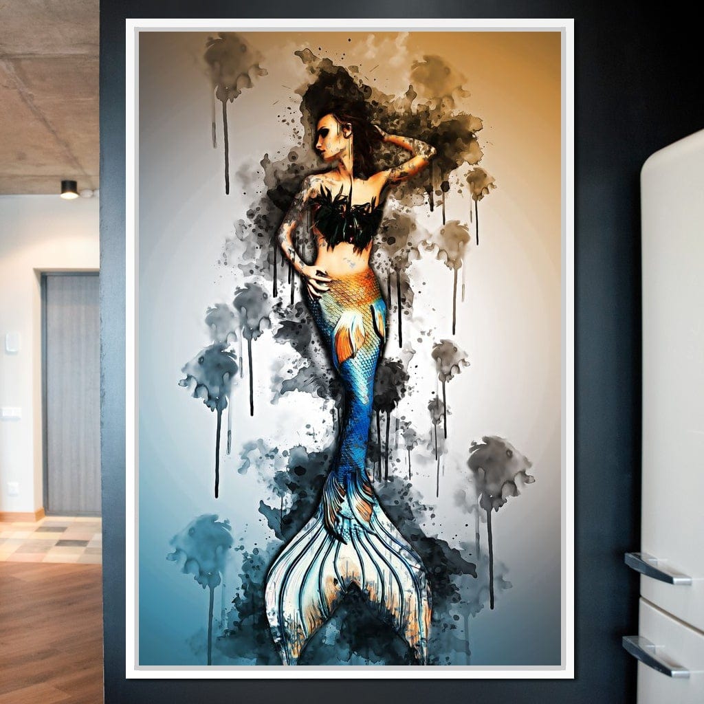Mermaid Canvas Wall Art