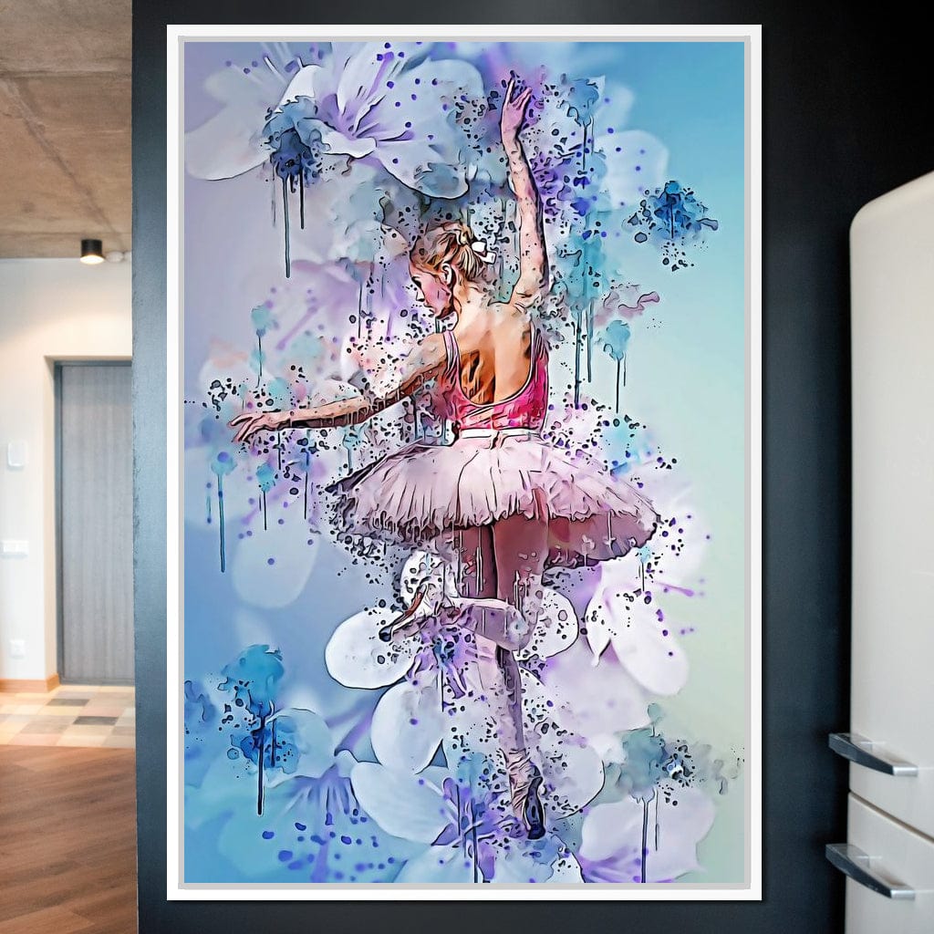 Floral Dance Canvas Wall Art
