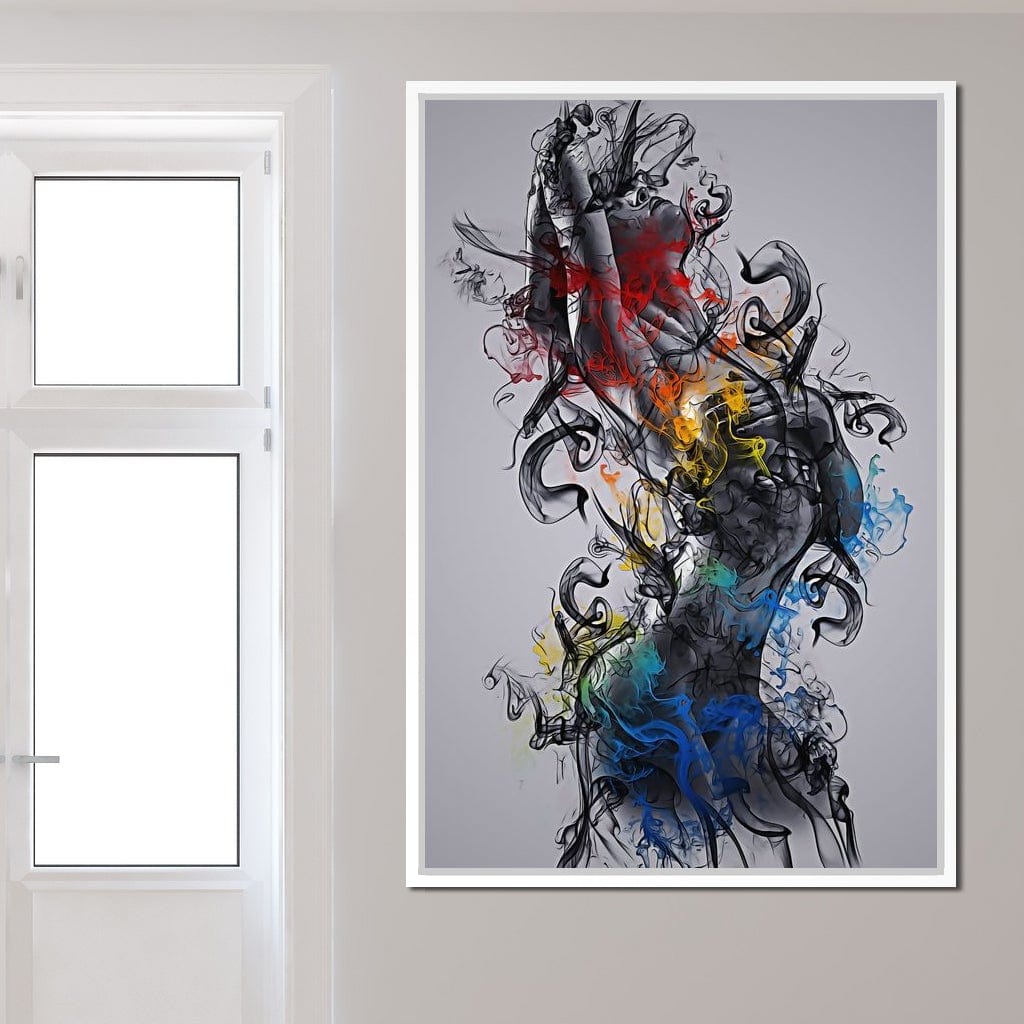 The Smoke Collection 02 Canvas Wall Art