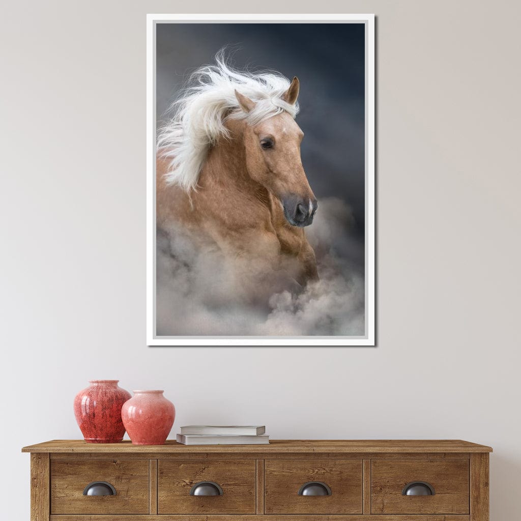 Palomino Horse Canvas Wall Art