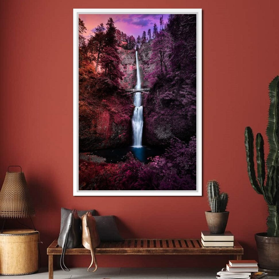 Colorful Falls Canvas Wall Art