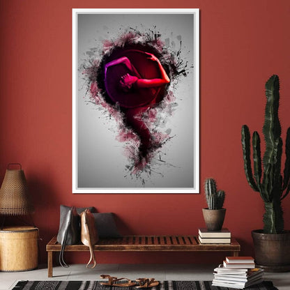 Artistic Female Concept Art Canvas Wall Art
