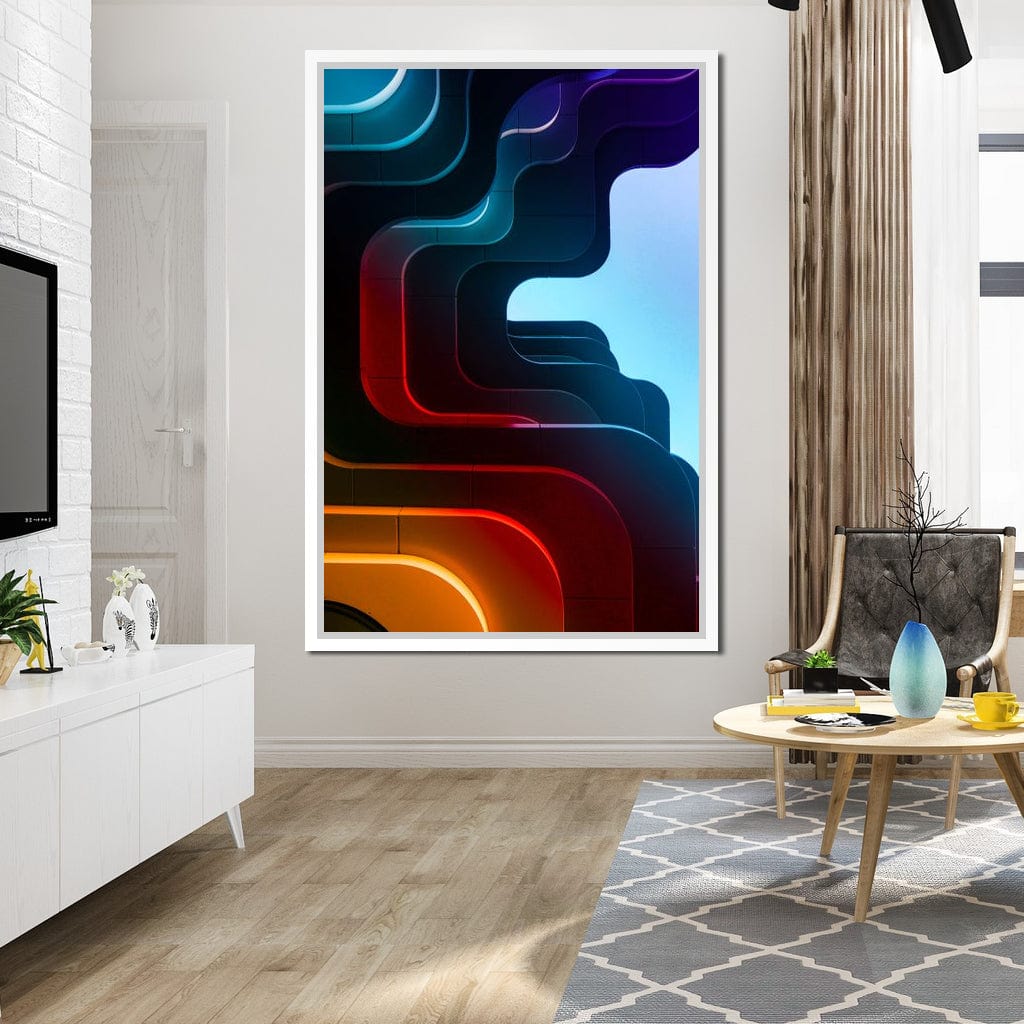 Abstract Architecture 01 Canvas Wall Art
