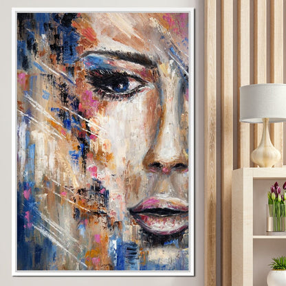Lady M Portrait Canvas Wall Art