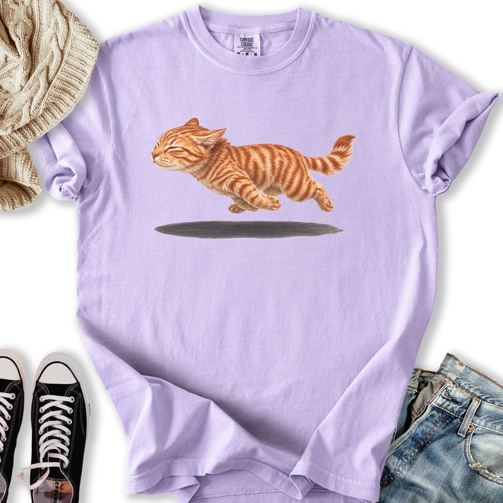 Orange Tabby Zoomies Relaxed Tee