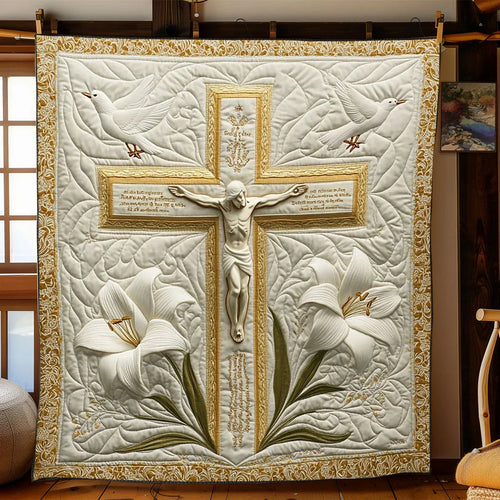 Faith Eternal Quilt Blanket