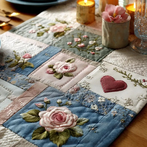 Faithful Love Quilted Table Runner