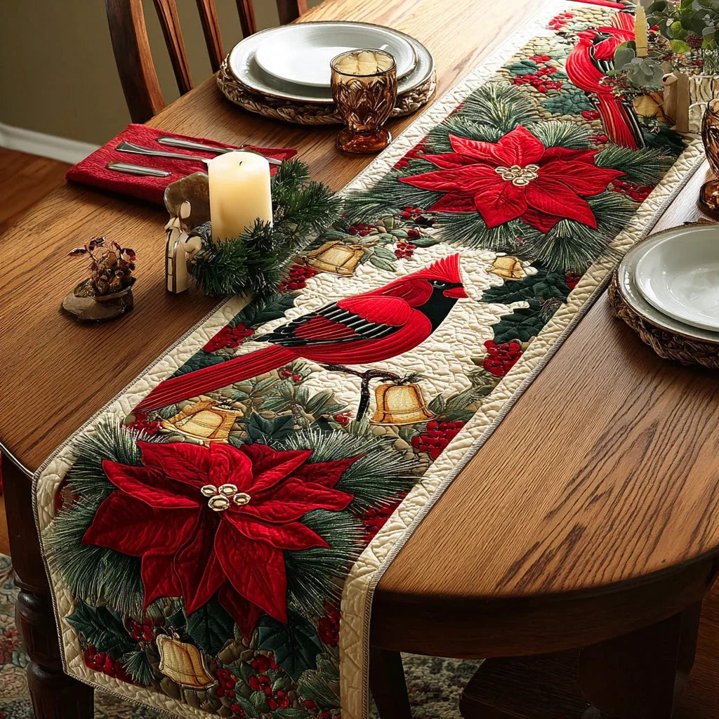 Faithful Wing Return Quilted Table Runner