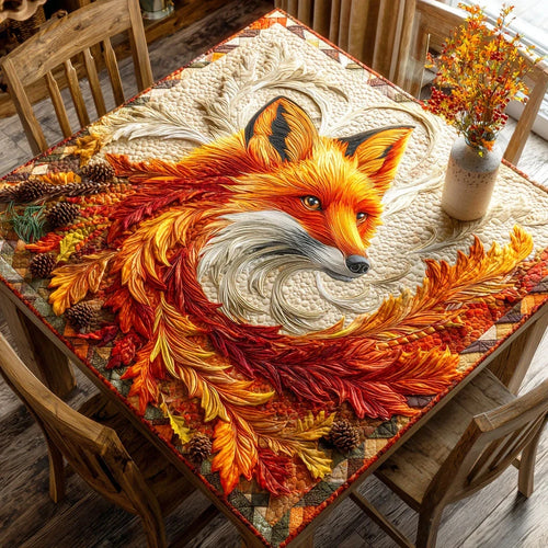 Falling Breeze Quilted Table Topper