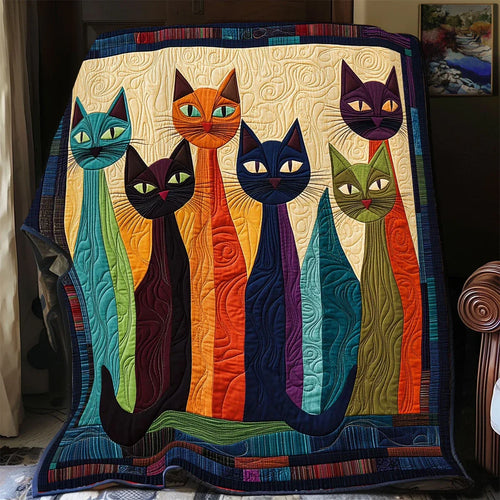 Fancy Paws Quilt Blanket