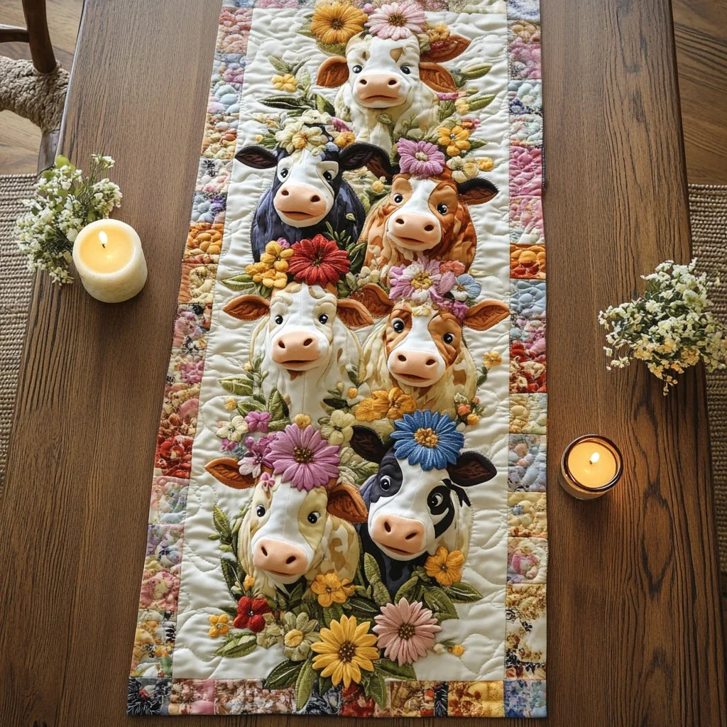 Farm Fresh Quilted Table Runner