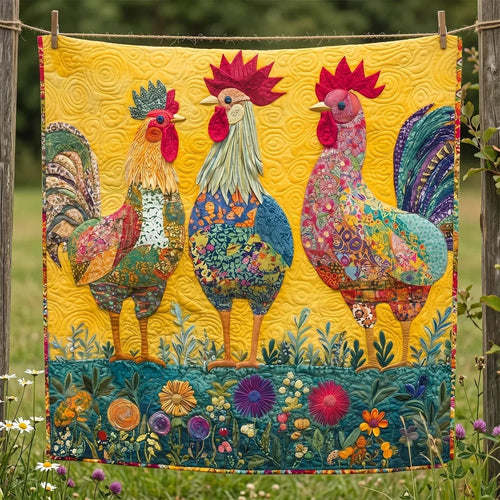 Farm Life Quilt Blanket - Quilted Blanket by Wild and Way