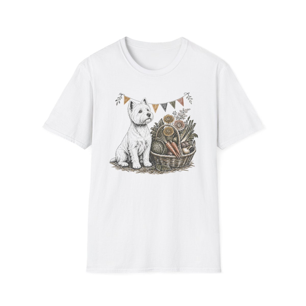 Farmers Market Westie Tee