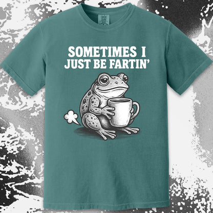 Sometimes I Just Be Fartin Frog Shirt (view 12)