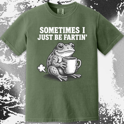 Sometimes I Just Be Fartin Frog Shirt (view 13)