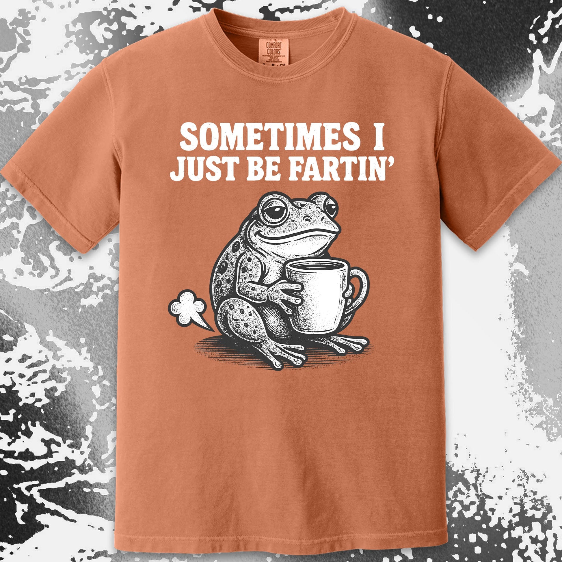 Sometimes I Just Be Fartin Frog Shirt (view 15)