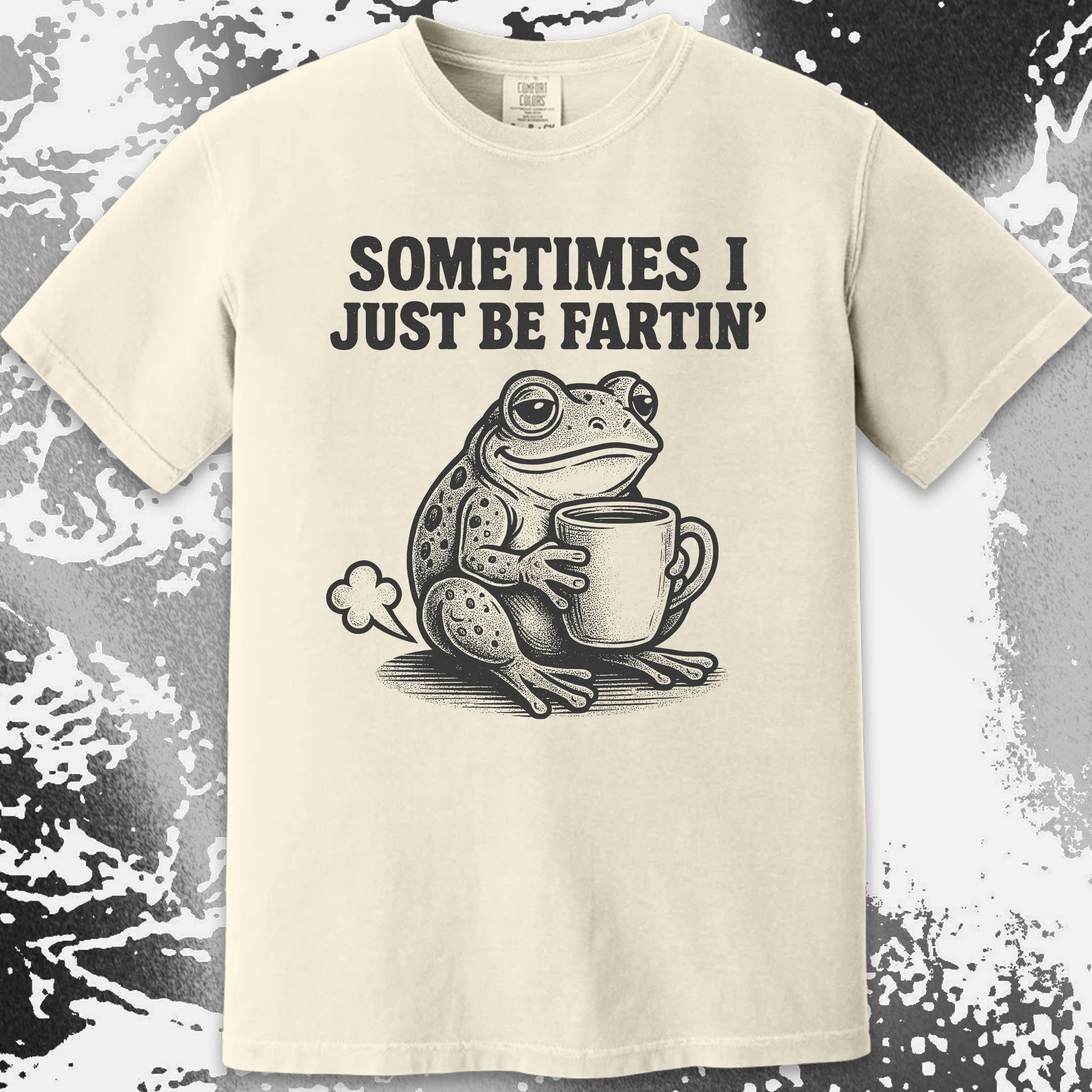 Sometimes I Just Be Fartin Frog Shirt (view 16)