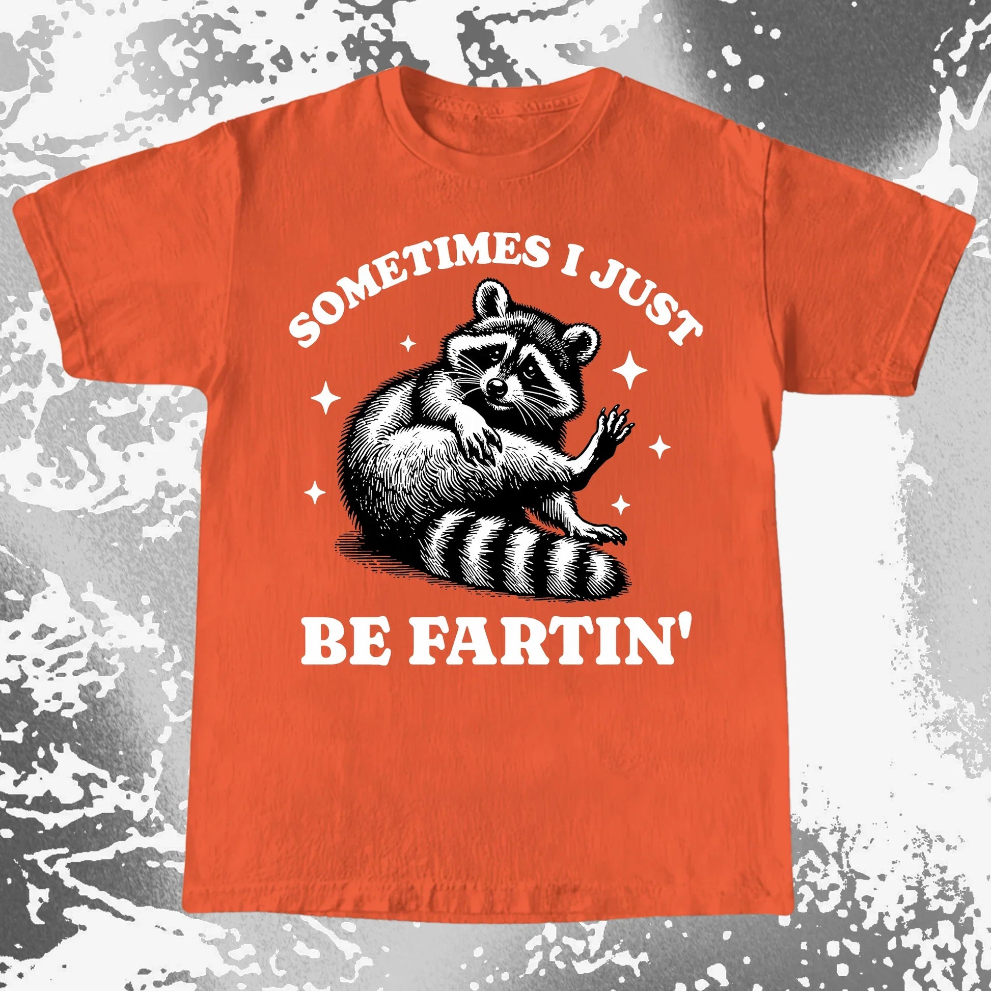 Sometimes I Just Be Fartin' Raccoon Shirt, funny meme tee gift (view 8)