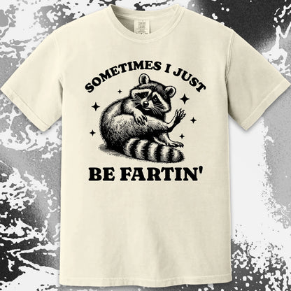 Sometimes I Just Be Fartin' Raccoon Shirt, funny meme tee gift (view 21)
