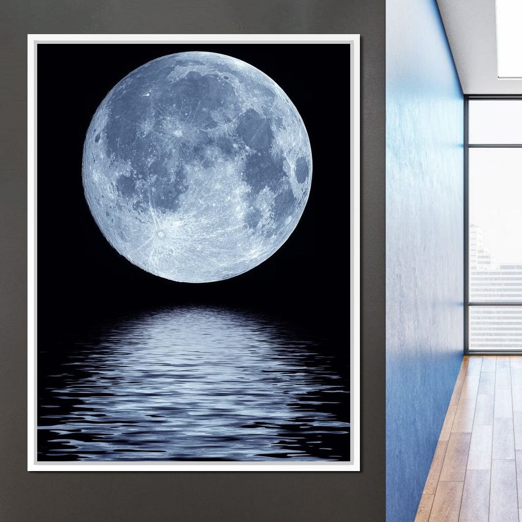 Shadow of The Night Canvas Wall Art
