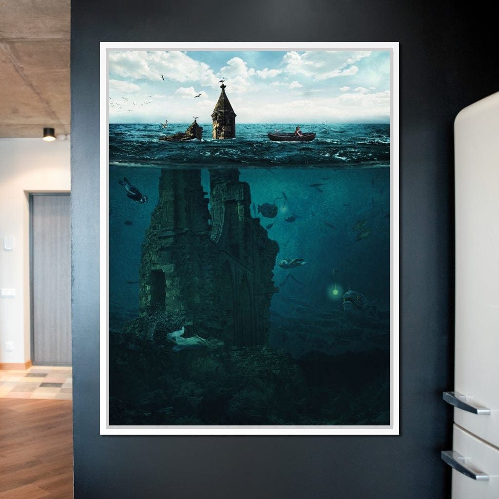 Lost City Canvas Wall Art
