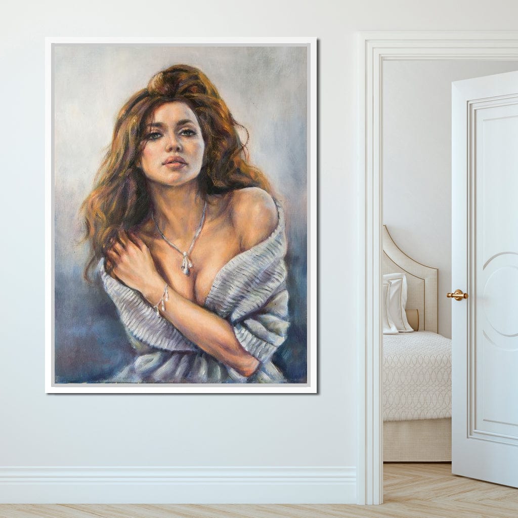 Sensual Portrait Canvas Wall Art