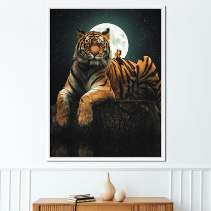 Tiger Squirel Canvas Wall Art