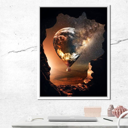 Dispersion Canvas Wall Art