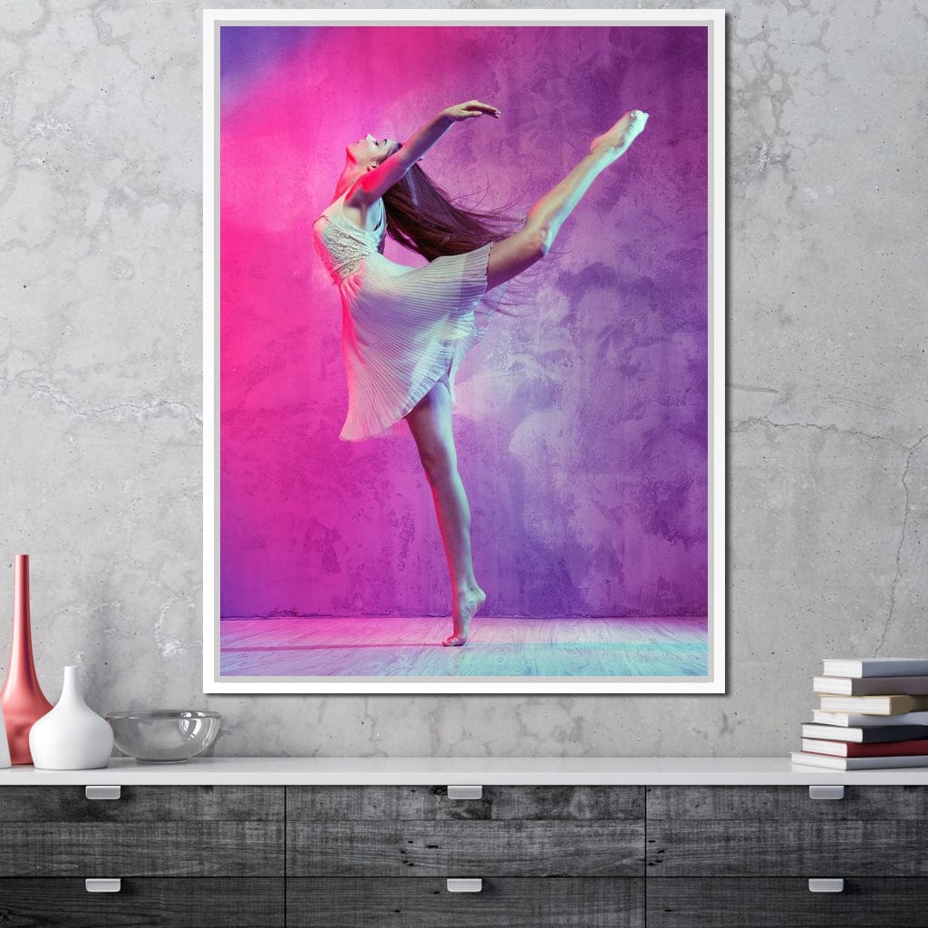 Ballet Dancer Canvas Wall Art