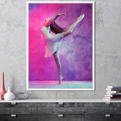Ballet Dancer Canvas Wall Art