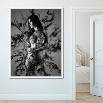 The Smoke Collection 08 Canvas Wall Art
