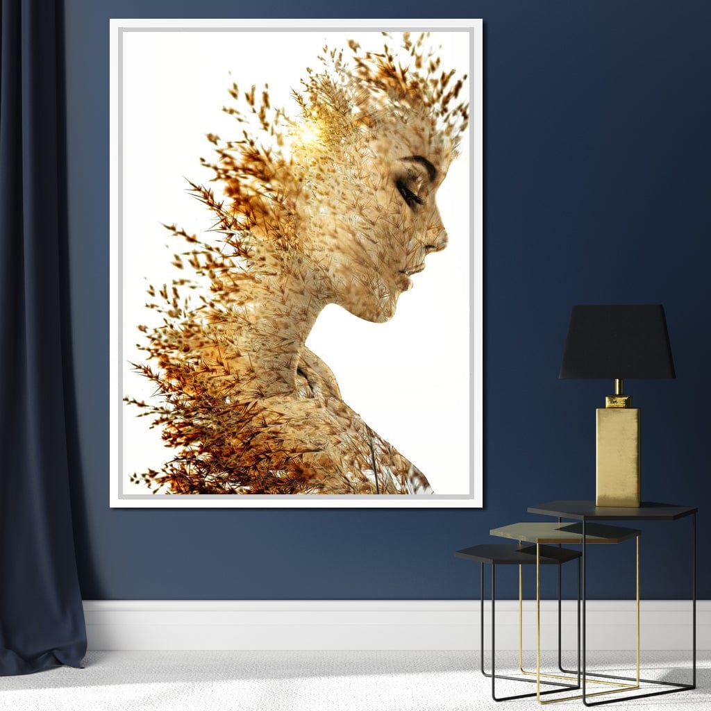Harvest Queen Canvas Wall Art