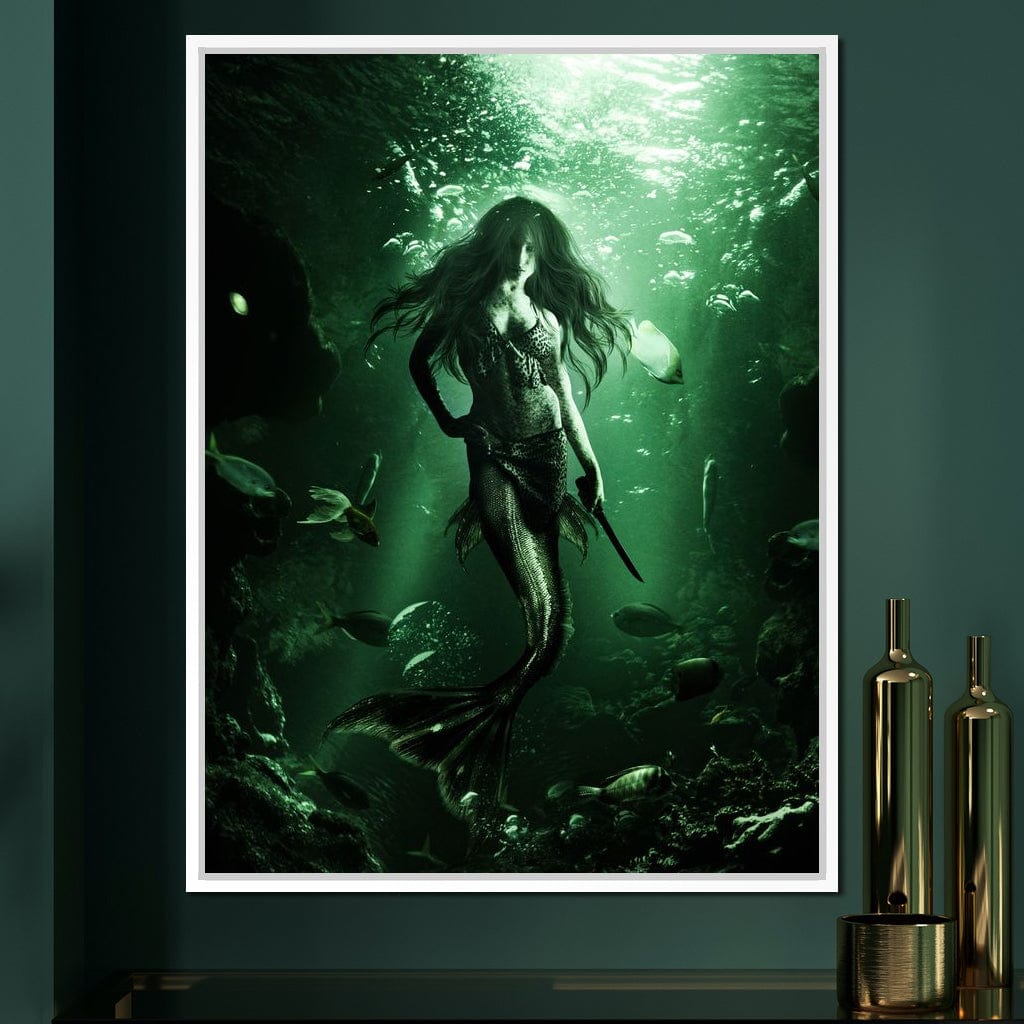 Huntress Siren Canvas Wall Art
